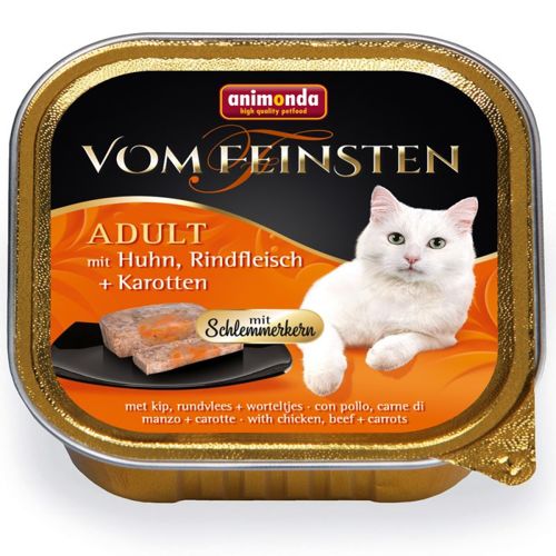 Animonda Vom Feinsten Adult Cat Kurczak, Wołowina I Marchewka 100g - obrazek 3