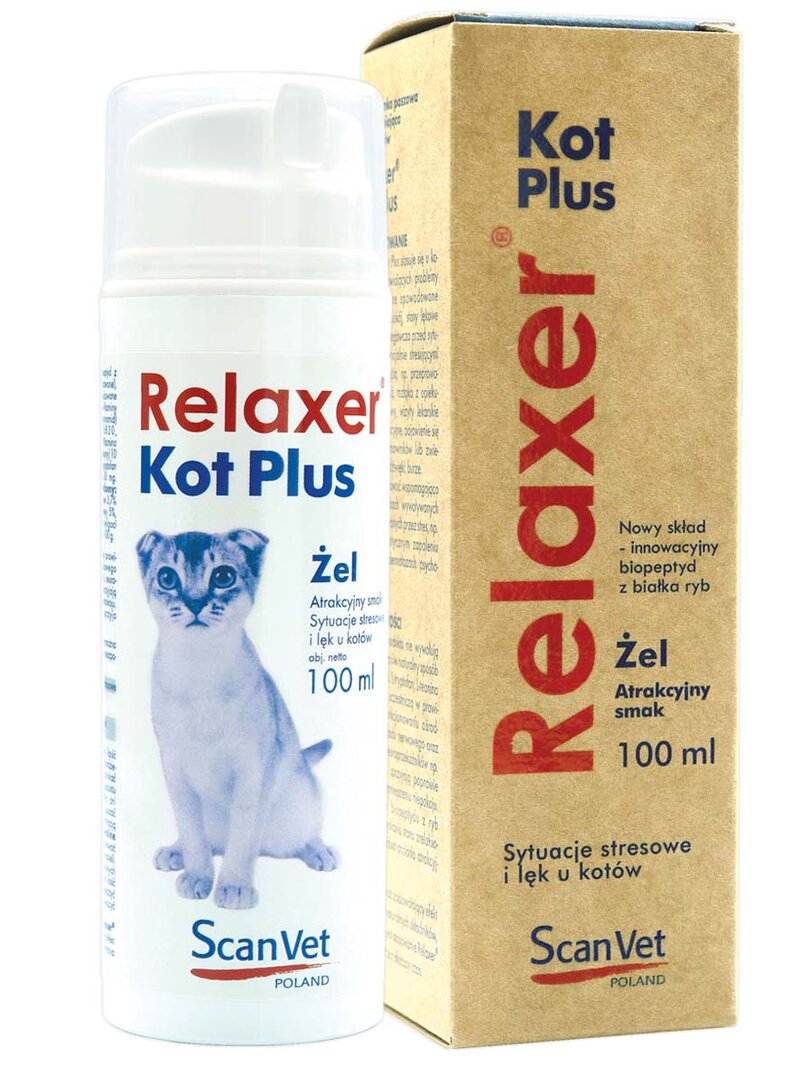 Scanvet Relaxer Kot Plus 100ml - obrazek 3