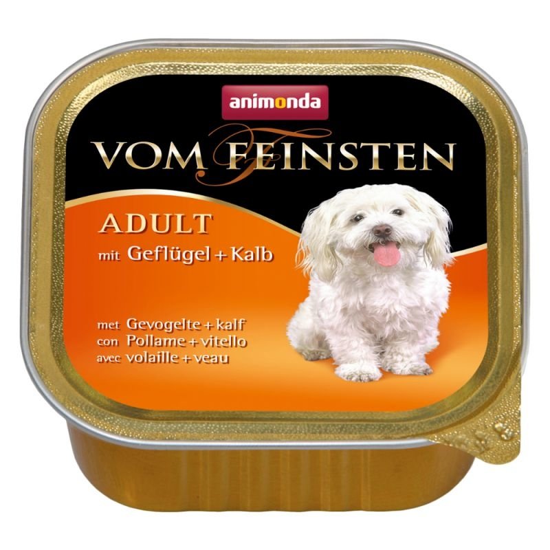 Animonda Dog Vom Feinsten Adult Drób I Cielęcina 150g - obrazek 3