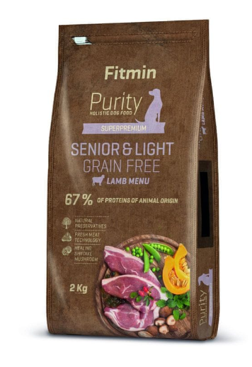 Fitmin Purity Gf Senior & Light Lamb 2kg - obrazek 3
