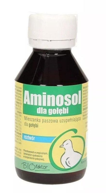 BIOFAKTOR Aminosol Dla Gołębi 100ml - obrazek 3