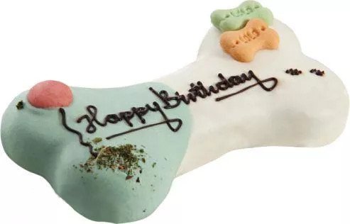 Lolo Pets Tort Dla Psa "Happy Birthday" Smak Mięsno-Warzywny 250g - obrazek 3