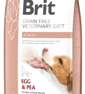 Brit Grain Free Veterinary Diets Dog Renal Jajko Z Groszkiem 12kg