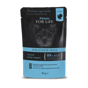 Fitmin Dog For Life Junior Turkey In Gravy 85g