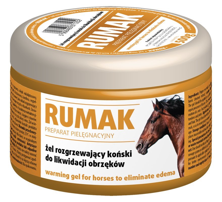 VETOS FARMA Rumak Żel Rozgrzewający Dla Koni 250g - obrazek 3