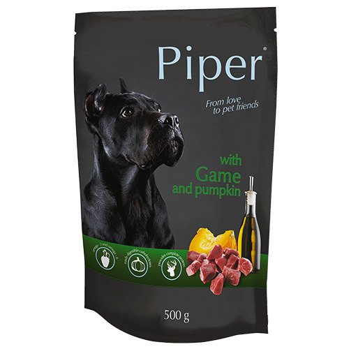 Dolina Noteci Piper Dla Psa Z Dziczyzną I Dynią 500g - obrazek 3