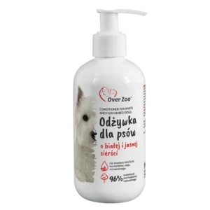 OVER ZOO Odżywka Dla Psa Do Białej I Jasnej Sierści 240ml