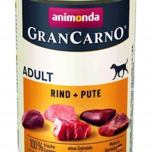 Animonda GranCarno Adult Dog Wołowina + Indyk 400g