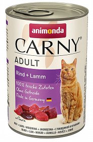 Animonda Cat Carny Adult Wołowina I Jagnięcina 400g - obrazek 3