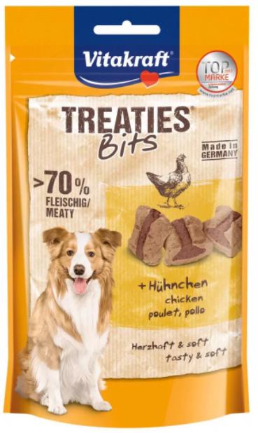 Vitakraft Treaties Bits kurczak 120g przysmak dla psa - obrazek 3