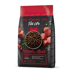 Fitmin Cat For Life Castrate Beef 1,8kg - obrazek 3