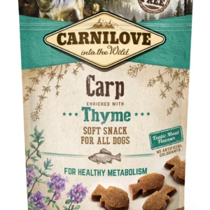 Carnilove Semi-Moist Snack Karp I Tymianek Dla Psów 200g