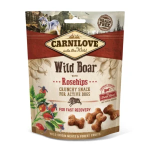 Carnilove Crunchy Snack Dzik I Dzika Róża Dla Psów 200g