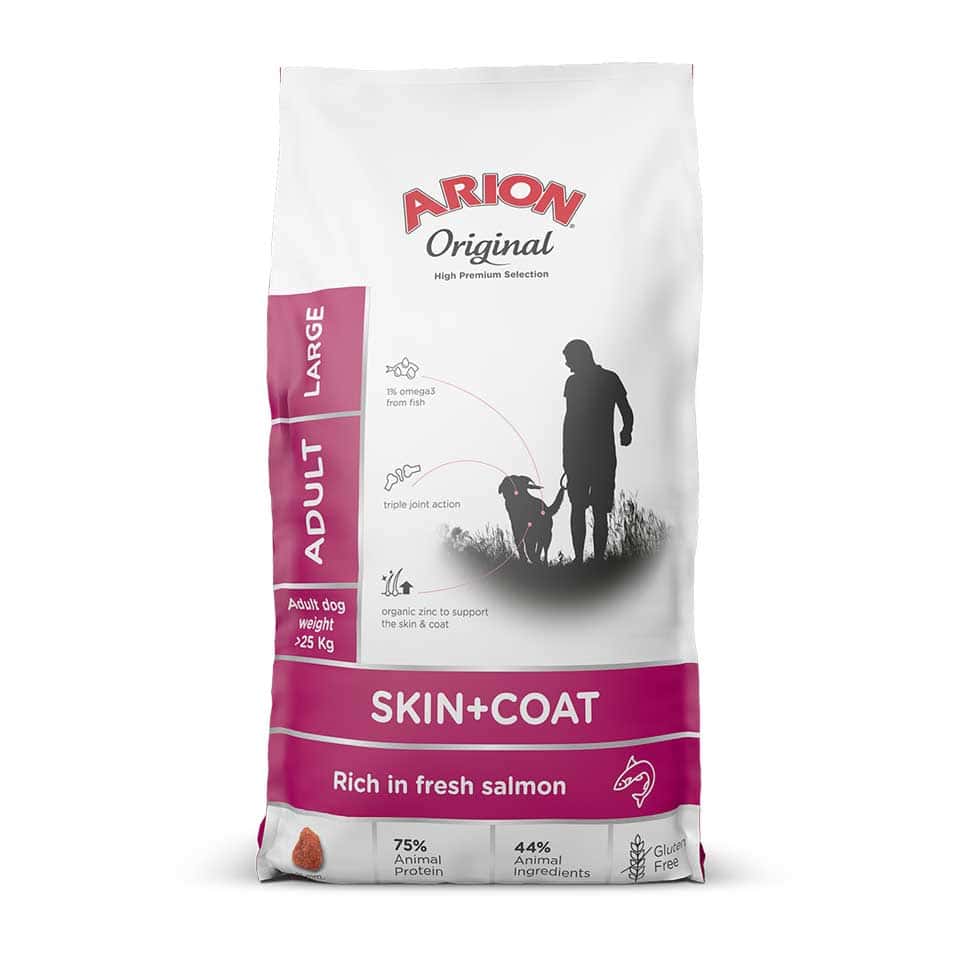 Arion Original Skin & Coat Adult Salmon & Rice Large Breed 12kg - obrazek 3